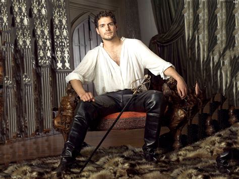 henry cavill tudors chair